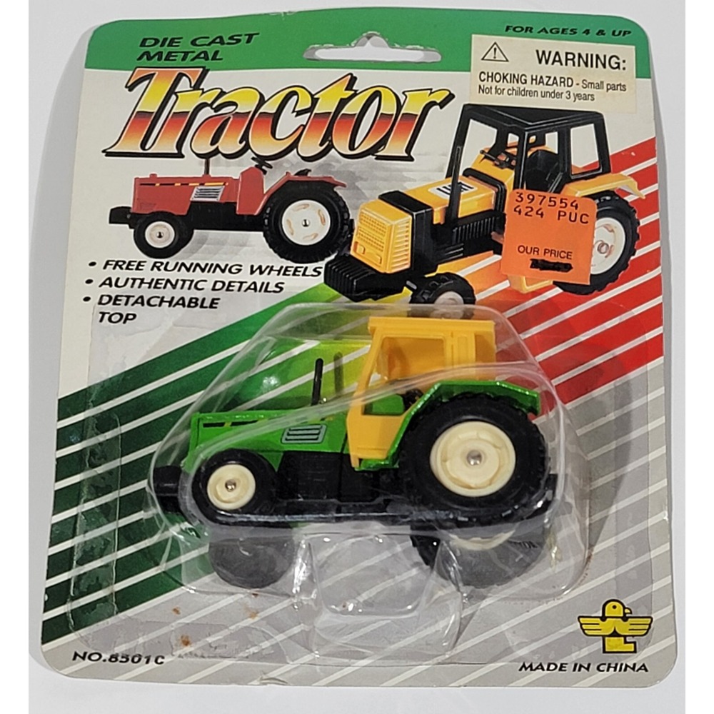 Die Cast Metal Tractor Green No. 8501C